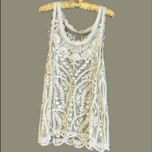 Lacey top cover up by Capri.